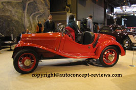 FIAT 508 and 508S Sedan, Spider and Berlinetta Aerodinamica 1932-1936 